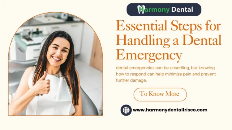 Essential steps - dental emergency