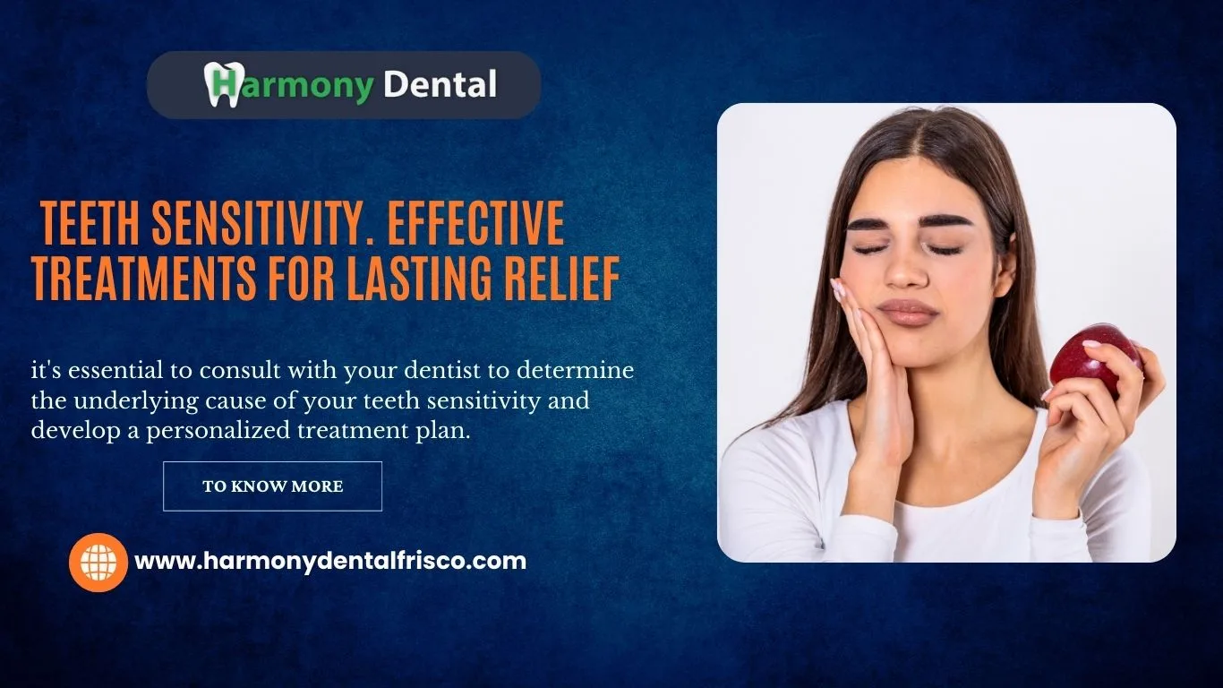 Teeth Sensitivity. Effective Treatments for Lasting Relief